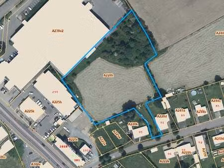 terrain à vendre à côté du zoning de eupen