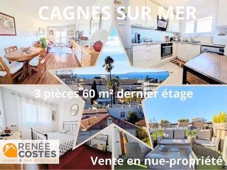 vente en nue propriété - f69-h67 ans - cagnes sur mer (06800)