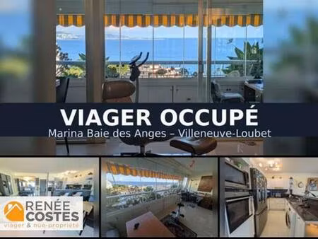 viager occupé - h82 ans - villeneuve loubet (06270)