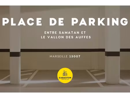vente parking 13 m² à marseille 7ème (13007)  49 000 €