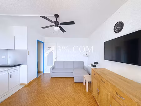 appartement 2 pièces de 27 m2 avec loggia de 5 m² à 100 mètres de la mer  narbonne-plage