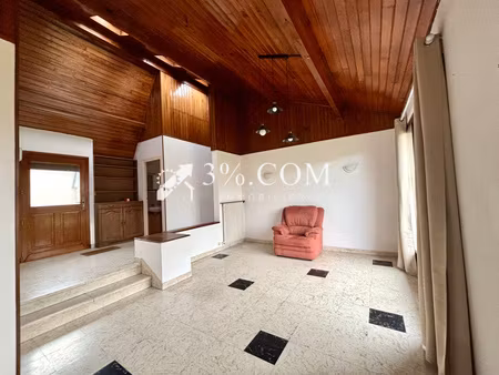 pavillon plain-pied 77.9m2 - terrain 496m2 - 3ch - garage