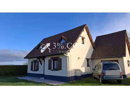 baie de somme : pavlillon 110 m² 2 ch - sans travaux. sur 3000 m² de terrain - a 10 min à 