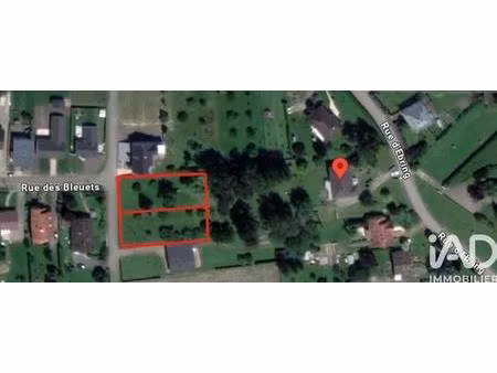 terrain constructible à vendre