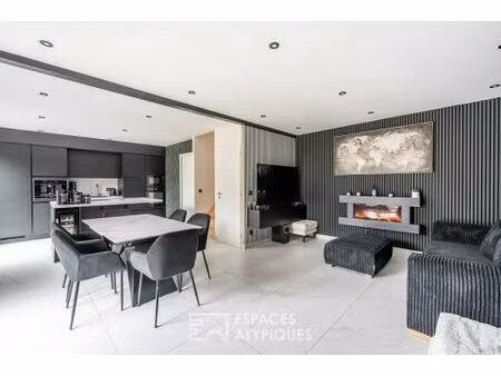 duplex moderne et lumineux avec terrasse et jardin