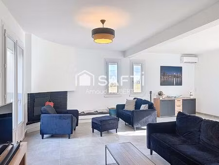 maison t8 de 205m2 avec jardin et double garage