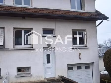 maison familiale 98 m² avec garage et jardin