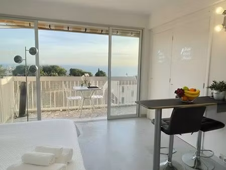 appartement cap d'ail vue mer - à côté de monaco