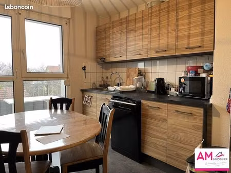 appartement 3 pièces 63 m²