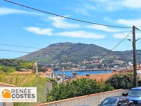 viager occupé - f82-h81 ans - port vendres (66660)