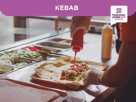 nord de toulouse (secteur barrière de paris) - restaurant  kebab 30 couverts  terrasse