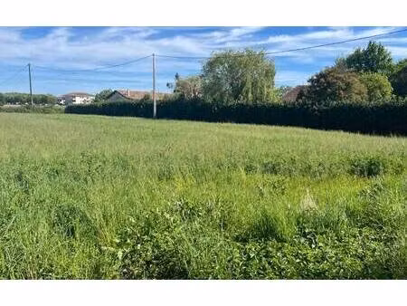 terrain constructible à vendre