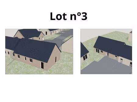 maison neuve à la vente - lot n°3
