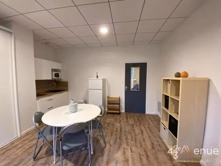 quartier bellevue/jomayere- grand studio a louer