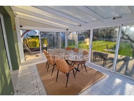 maison à vendre samer(62) - 140 m² - plain pied - 6 pièces - sous sol - garage - jardin - 