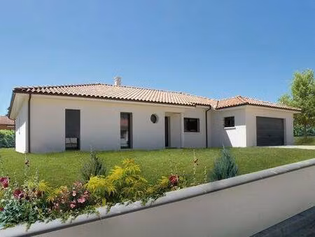 terrain avec maison neuve à vendre