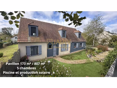 magnifique pavillon 5 ch. 173 m² sur 807 m²