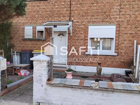 maison 2 chambres- véranda- jardin