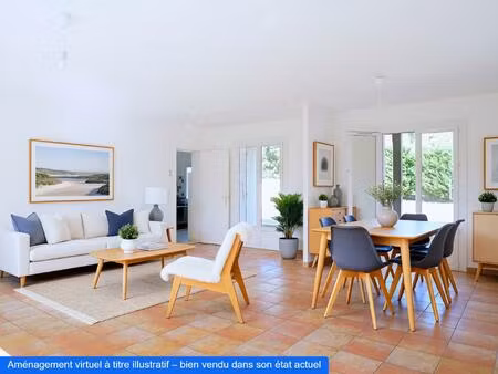 maiso renovée entièrementn de plain pied de 113m2