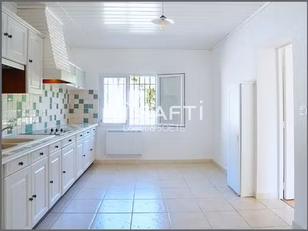 maison de plain pied de 113m2 renovée entièrement