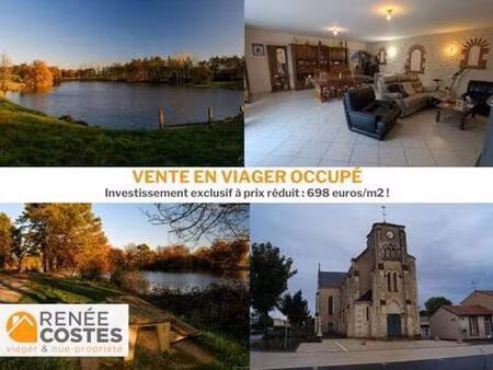 vente en nue propriété - h55 ans - chantonnay (85110)