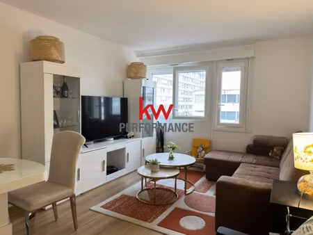 charmant appartement vendu loué de 2 piece - 44 m2