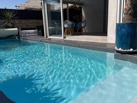 villa familiale 4 chambres avec piscine et garage gigean