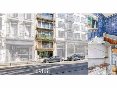 studio en vente publique à chaussée de charleroi 90 saint-gilles (vbd78581)