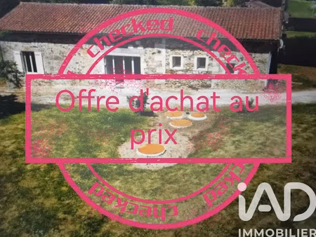 vente maison 4 pièces 86 m² à rouzède (16220)  109 000 €
