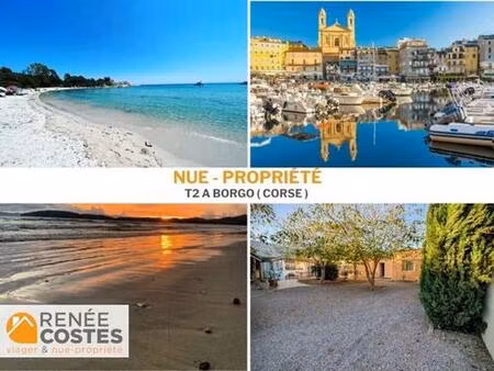 vente en nue propriété - f79-h72 ans - borgo (20290)