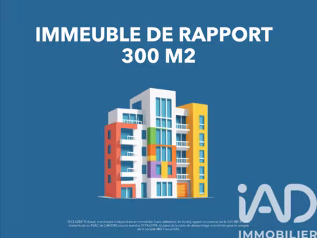 vente immeuble 301 m²