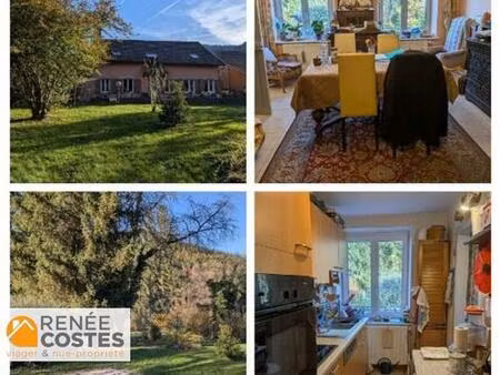 vente en nue propriété - f80 ans - raon sur plaine (88110)