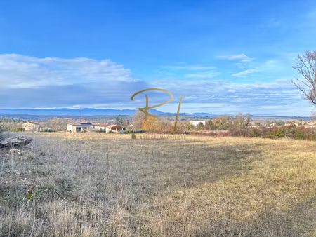 achat terrain 4 000m² grospierres 07120