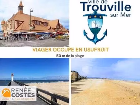 viager occupé - f76 ans - trouville sur mer (14360)