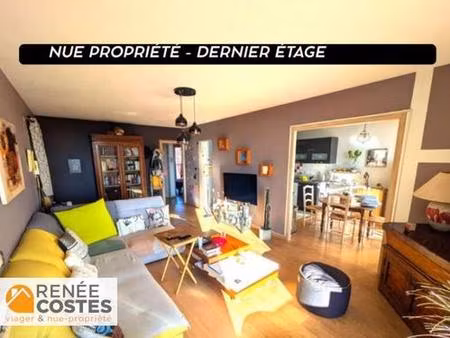 vente en nue propriété - f73 ans - marseille (13012)