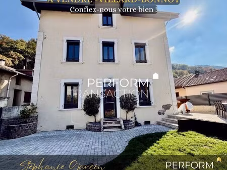 lancey-maison 9 pièces pleine de charme avec terrain de 250m² et garage