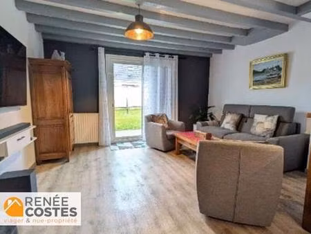 vente en nue propriété - f66-h66 ans - chartres (28000)