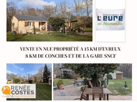 vente en nue propriété - f67-h68 ans - evreux (27000)