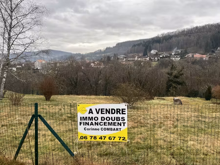 achat terrain 900m² ornans 25290