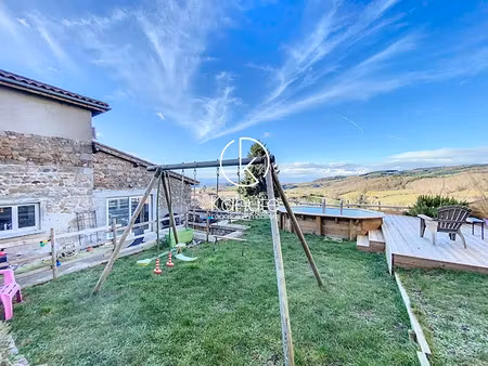 vente maison 5 pièces 143 m² à saint-forgeux (69490)  279 000 €