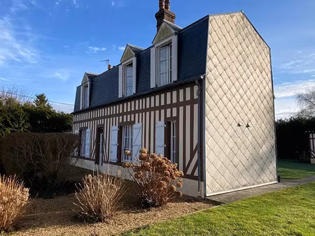 vente maison 5 pièces 100 m² à vauville (14800)  289 000 €