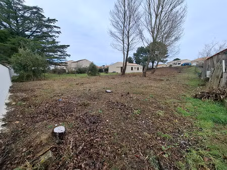 vente terrain  la tranche