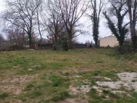 vente terrain 1040 m² asques (33240)