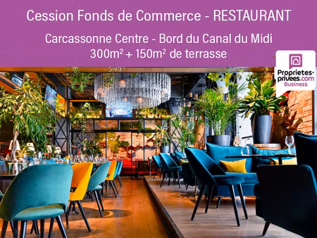 11000 carcassonne - restaurant 265 couverts - terrasse