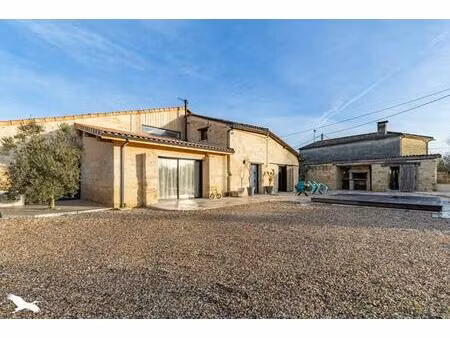 vente maison 8 pièces 207 m² saint-denis-de-pile (33910)