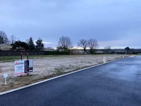 vente terrain 700 m² verdelais (33490)