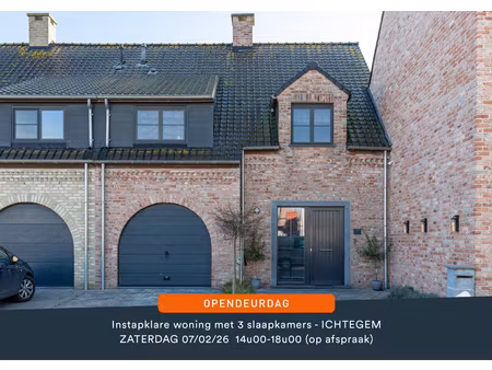 huis te koop in ichtegem met 3 slaapkamers
