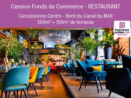 11000 carcassonne - restaurant 265 couverts - terrasse