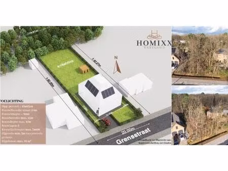 terrain à vendre à grensstraat 18 putte (rbv10550)