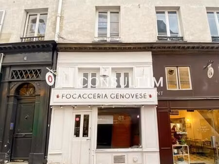 belle boutique à vendre quartier mouffetard
